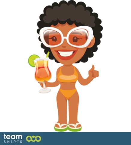 cartoon vrouw