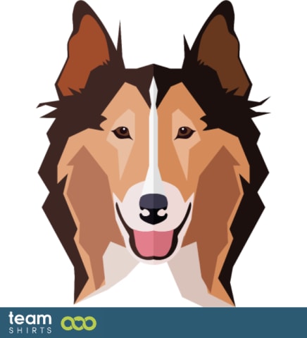 dyr vektorpopulation 5433709 Dog Face 008 Langhaarc