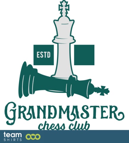 Chess grandmaster club logo