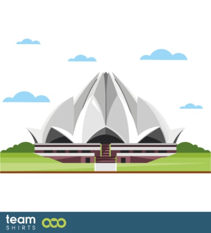 Lotus temple New Delhi India