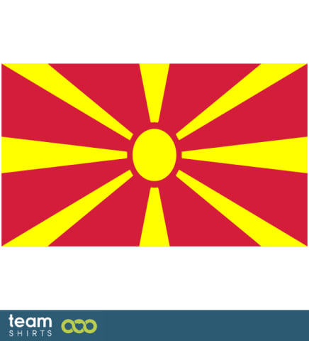 DRAPEAU DE LA MACÉDOINE