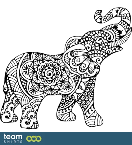 Elefant Henna