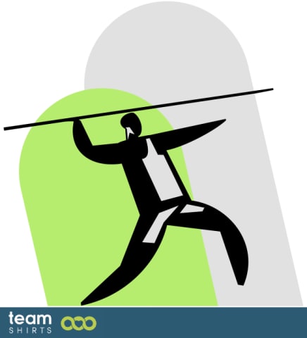 JAVELIN THROWER COLOURED