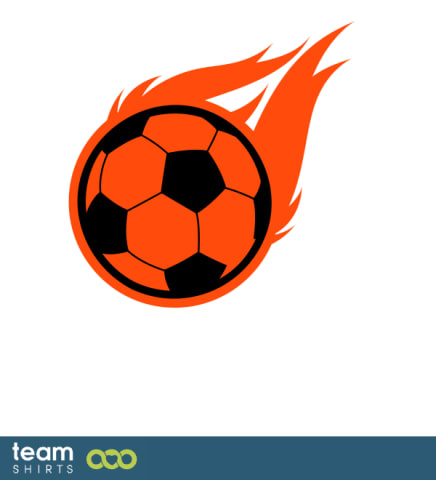 FOOTBALL FLAMES COLOUR