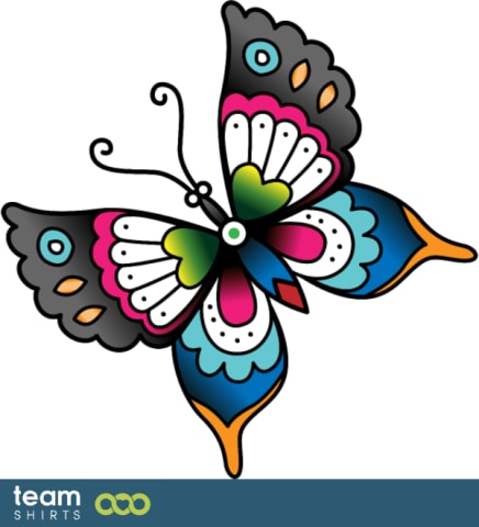 Schmetterling Tattoo