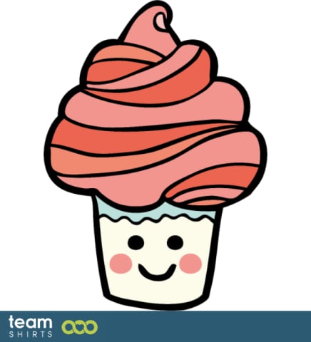 Cupcake heureux