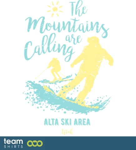 Snowboard Ski Alta Ski Area Utah