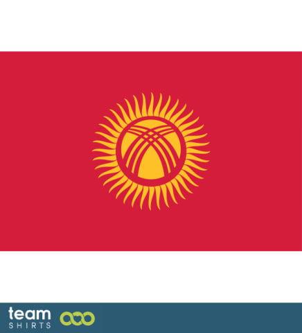 vlag Kirgizië