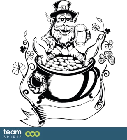 lutin avec pot d’or