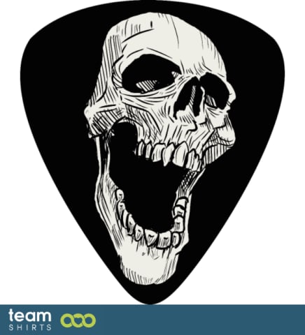 Musik_vectorstock_463594_Plektrum_Skull