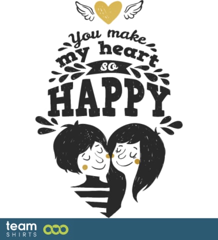 Je maakt mijn hart zo blij