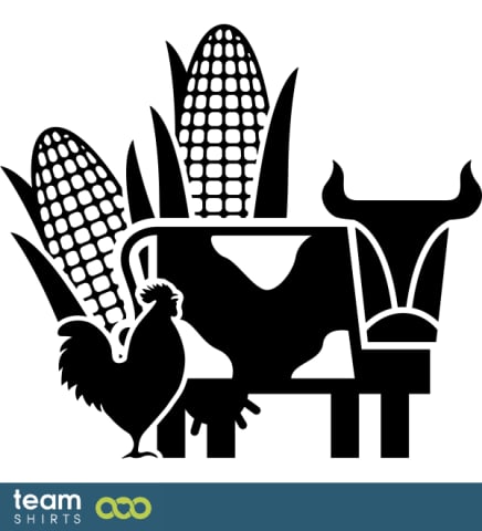 Maïs Met Koe En Haan