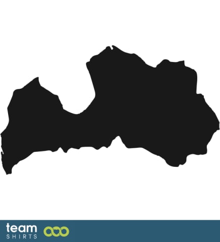 SILHOUETTE DE LA LETTONIE