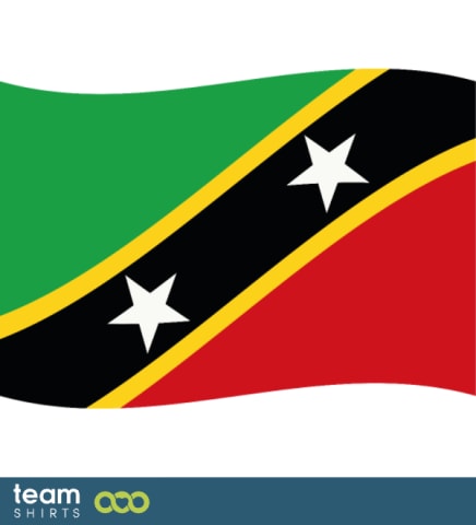 Flag Saint Kitts and Nevis