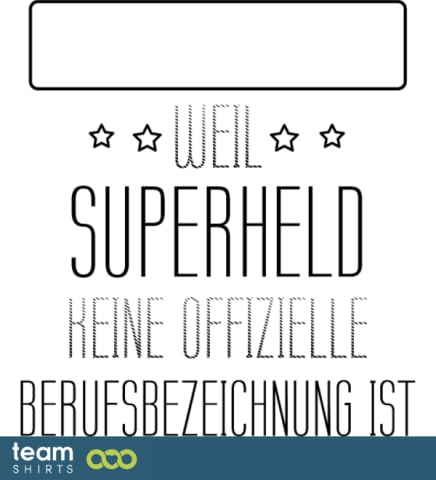 Superheld im Beruf
