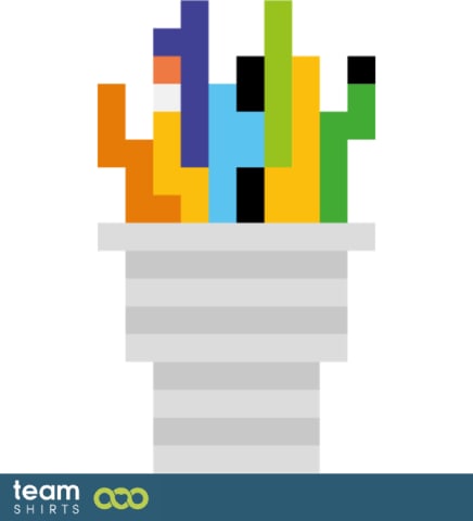 Pixel pen houder