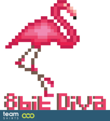 2 8bit designs vectorstock 6458383