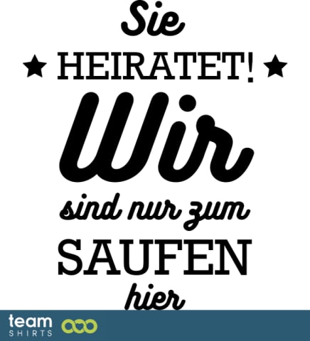 Sie heiratet
