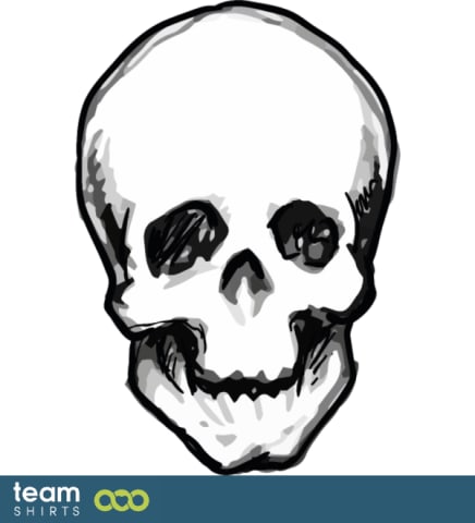 Menschlicher Schädel