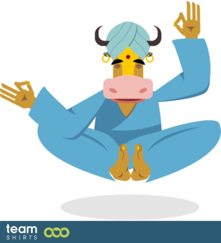 Meditation Cow