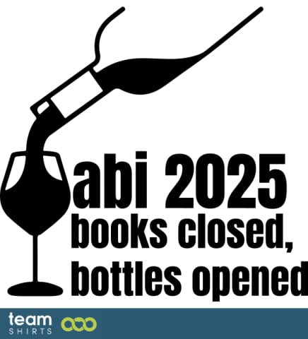 Weinflasche mit Glas black