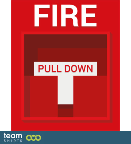 fire button vectorstock 9961373