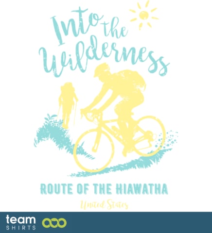 Bike Route Route der Hiawatha Vereinigte Staaten