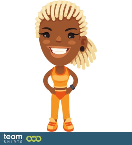 cartoon vrouw