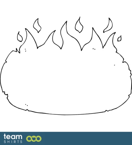 Cadre de flamme