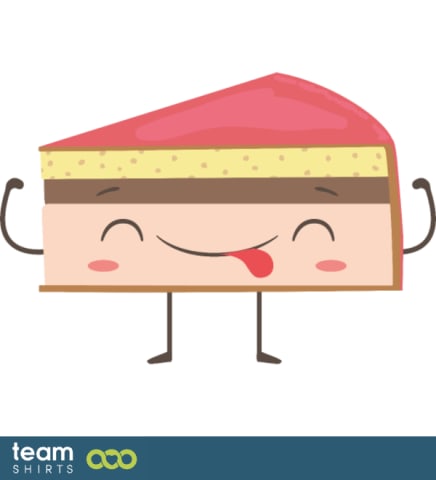 Vriendelijk stukje cake