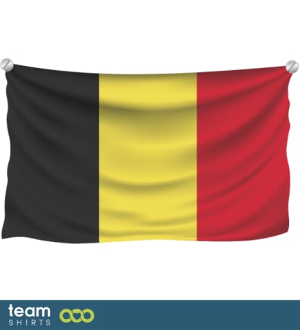 Flagga Belgien