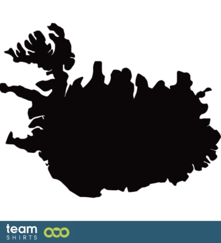 ICELAND SILHOUETTE