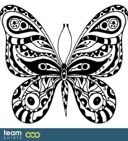 04 sommerfugl 2 png vectorstock 4902343