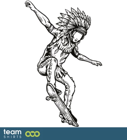 Indisk Chief Skateboard