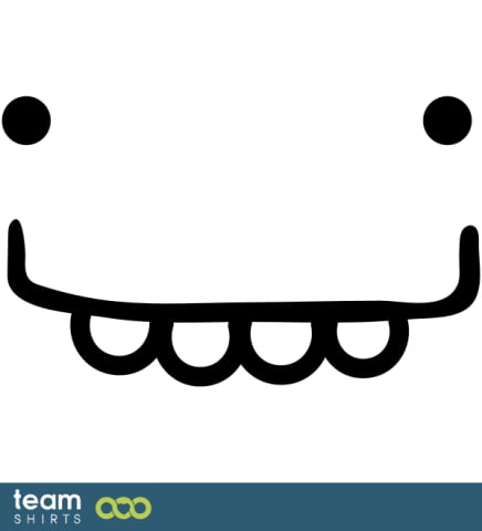 SMILEY MIT ZÄHNEN 4