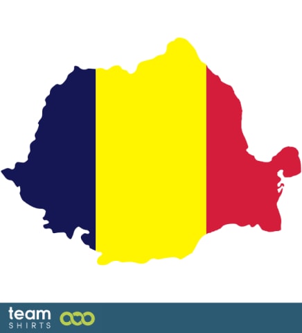 ROMANIA SILHOUETTE COLOURED