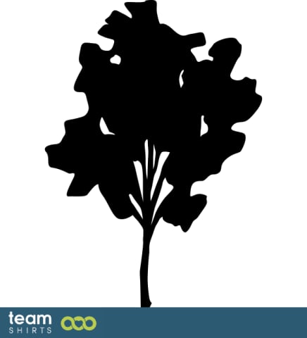 Boom silhouet