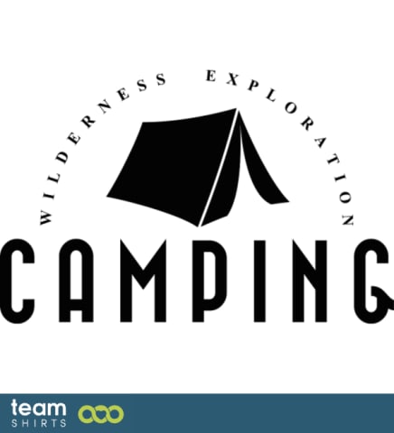 CAMPING & TENT EXPLORATION LOGO