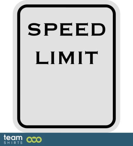 Limite de vitesse du signal de circulation