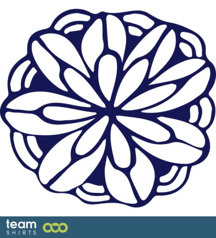 Mandala en fleurs
