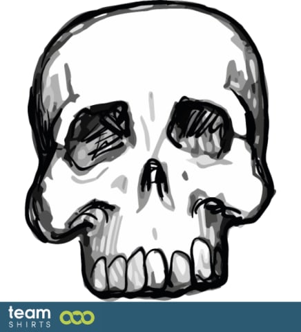 Menschlicher Schädel