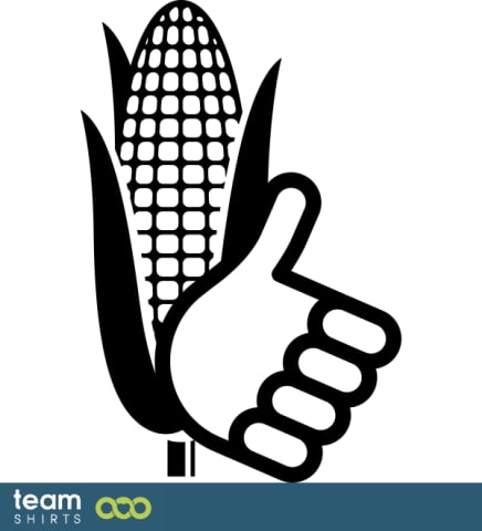 Thumbs up corn