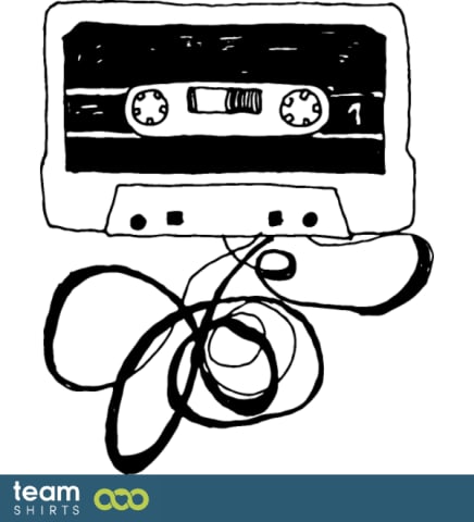 cassette sketch vectorstock 1782075