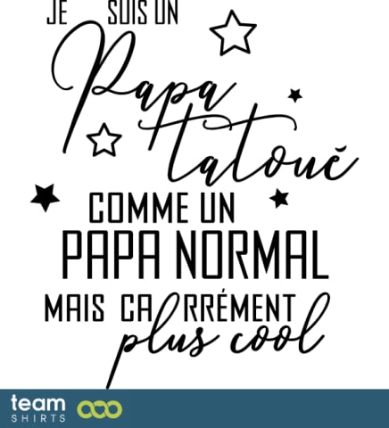 Papa tatoué