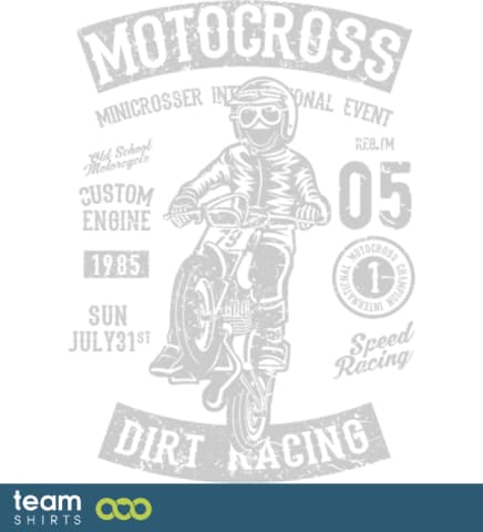 Motocross-Drecksrabe