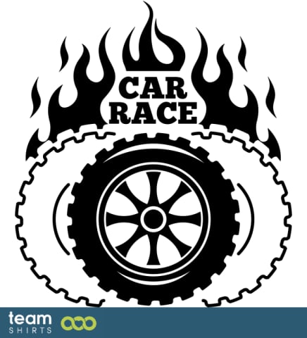 Logo de course automobile