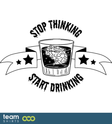 ansc ASM 24210 stop thinking start drinking 2 bl