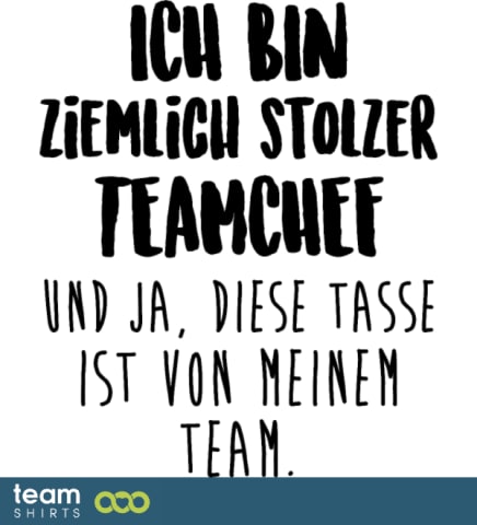 stolzer Teamchef