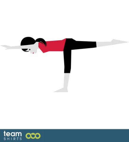 Food vectorstock 5927856 Yoga figure 004