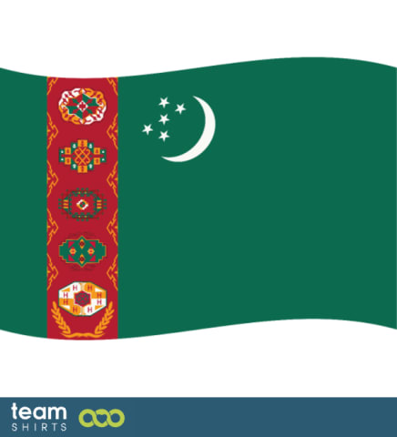 Flag Turkmenistan